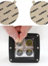 Lamin-X Dodge Viper 2003-2010 Clear Fog Light Covers                                     - D107CL - Image 4