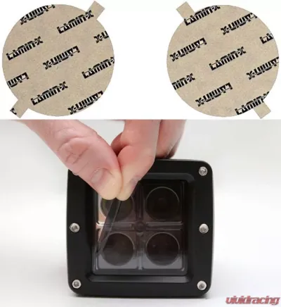 Lamin-X Dodge Viper 2003-2010 Gunsmoke Fog Light Covers - D107G