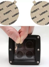 Lamin-X Dodge Viper 2003-2010 Gunsmoke Fog Light Covers                                     - D107G - Image 5