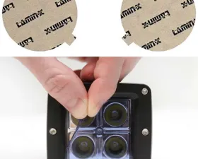 Lamin-X Dodge Caliber 2007-2012 Blue Fog Light Covers