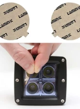 Lamin-X Dodge Caliber 2007-2012 Blue Fog Light Covers                                     - D112B - Image 5