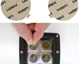 Lamin-X Dodge Caliber 2007-2012 Clear Fog Light Covers