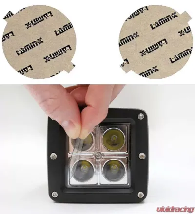 Lamin-X Dodge Caliber 2007-2012 Clear Fog Light Covers - D112CL