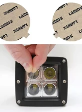 Lamin-X Dodge Caliber 2007-2012 Clear Fog Light Covers                                     - D112CL - Image 4