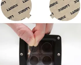 Lamin-X Dodge Caliber 2007-2012 Gunsmoke Fog Light Covers