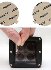 Lamin-X Dodge Caliber 2007-2012 Gunsmoke Fog Light Covers                                     - D112G - Image 5