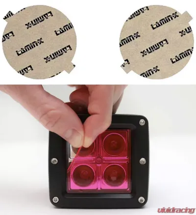 Lamin-X Dodge Caliber 2007-2012 Pink Fog Light Covers - D112P