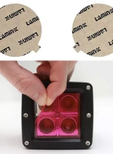Lamin-X Dodge Caliber 2007-2012 Pink Fog Light Covers                                     - D112P - Image 4