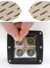 Lamin-X Dodge Viper 1992-2002 Oval Clear Fog Light Covers                                     - D115CL - Image 4
