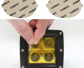 Lamin-X Dodge Viper 1992-2002 Oval Yellow Fog Light Covers