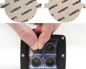 Lamin-X Dodge Challenger 2008-2014 Blue Fog Light Covers