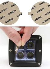 Lamin-X Dodge Durango 2011-2013 Blue Fog Light Covers                                     - D123B - Image 5