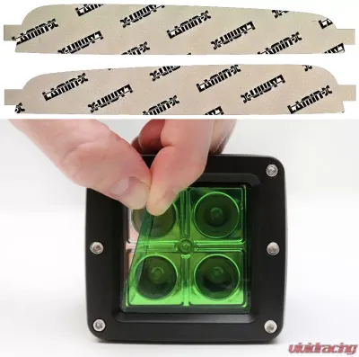 Lamin-X Dodge Charger 2015-2021 Green Fog Light Covers - D132GR