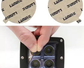 Lamin-X Dodge Viper 1992-2002 Round Blue Fog Light Covers
