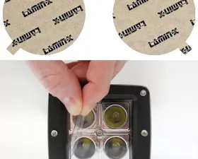 Lamin-X Dodge Viper 1992-2002 Round Clear Fog Light Covers