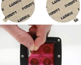 Lamin-X Dodge Viper 1992-2002 Round Pink Fog Light Covers