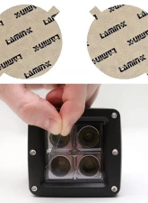 Lamin-X Dodge Viper 1992-2002 Round Tint Fog Light Covers                                     - D415T - Image 4