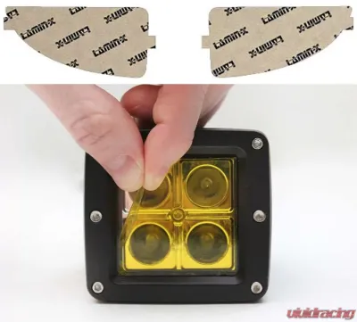 Lamin-X Ford Focus 2000-2004 Yellow Fog Light Covers - F101Y