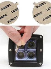 Lamin-X Ford Mustang Cobra Round 1999-2001 Blue Fog Light Covers                                     - F109B - Image 5