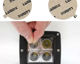 Lamin-X Ford Mustang Cobra Round 1999-2001 Clear Fog Light Covers