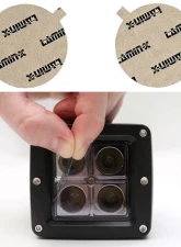 Lamin-X Ford Mustang Cobra Round 1999-2001 Tint Fog Light Covers                                     - F109T - Image 4