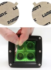 Lamin-X Ford Focus 2005-2007 Green Fog Light Covers                                     - F114GR - Image 5