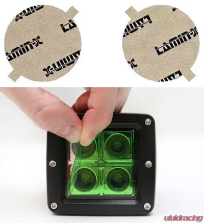 Lamin-X Ford Focus 2005-2007 Green Fog Light Covers - F114GR