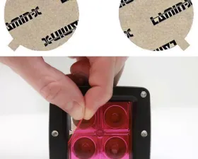 Lamin-X Ford Focus 2005-2007 Pink Fog Light Covers