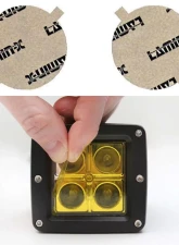 Lamin-X Ford Focus 2005-2007 Yellow Fog Light Covers                                     - F114Y - Image 5