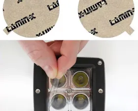 Lamin-X Ford Fusion 2006-2009 Clear Fog Light Covers