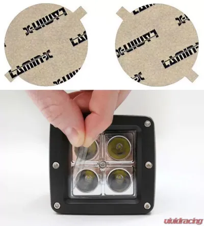 Lamin-X Ford Fusion 2006-2009 Clear Fog Light Covers - F119CL