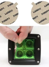 Lamin-X Ford Expedition 2007-2014 Green Fog Light Covers                                     - F121GR - Image 5