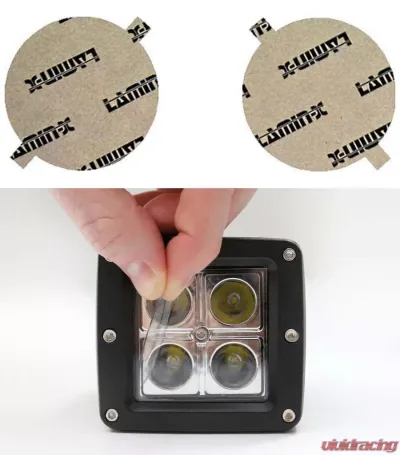 Lamin-X Ford Thunderbird 2002-2005 Clear Fog Light Covers - F123CL