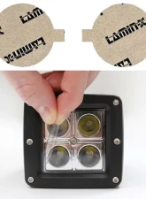 Lamin-X Ford Focus 2012-2014 Clear Fog Light Covers                                     - F137CL - Image 4