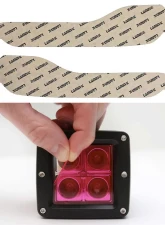 Lamin-X Ford Escape 2013-2016 Pink Fog Light Covers                                     - F141P - Image 4