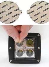 Lamin-X Ford Fiesta ST 2014-2019 Clear Fog Light Covers                                     - F146CL - Image 4