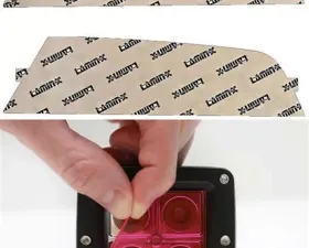 Lamin-X Ford Focus ST 2015-2018 Pink Fog Light Covers