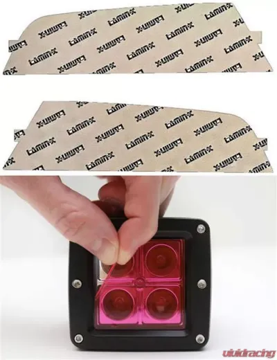 Lamin-X Ford Focus ST 2015-2018 Pink Fog Light Covers - F149P
