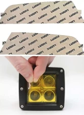 Lamin-X Ford Focus ST 2015-2018 Yellow Fog Light Covers                                     - F149Y - Image 5