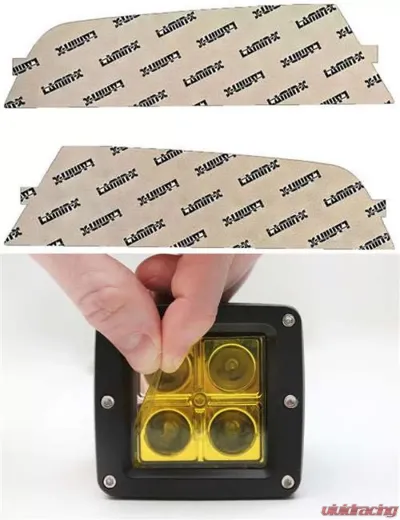 Lamin-X Ford Focus ST 2015-2018 Yellow Fog Light Covers - F149Y