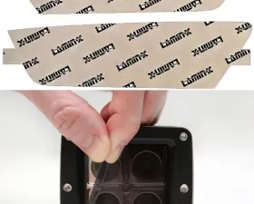 Lamin-X Ford Focus 2015-2018 Gunsmoke Fog Light Covers