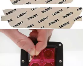 Lamin-X Ford Focus 2015-2018 Pink Fog Light Covers