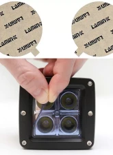 Lamin-X Ford F-150 2006-2008 Round Blue Fog Light Covers                                     - F407B - Image 5