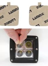 Lamin-X Ford Ranger 2004-2010 Clear Fog Light Covers                                     - F411CL - Image 4