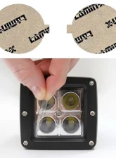 Lamin-X Ford Focus ST 2013-2014 Clear Fog Light Covers                                     - F437CL - Image 4