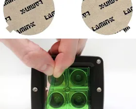 Lamin-X Ferrari 355 1996-2000 Green Fog Light Covers