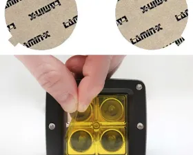 Lamin-X Ferrari 355 1996-2000 Yellow Fog Light Covers