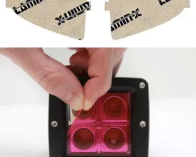 Lamin-X Ferrari 550 1996-2002 Pink Fog Light Covers