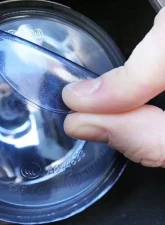 Lamin-X Fiat 500L 2015-2018 Blue Fog Light Covers                                     - FT103B - Image 2