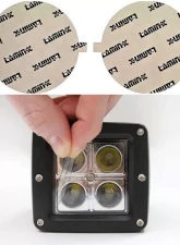 Lamin-X Fiat 500L 2015-2018 Clear Fog Light Covers                                     - FT103CL - Image 4